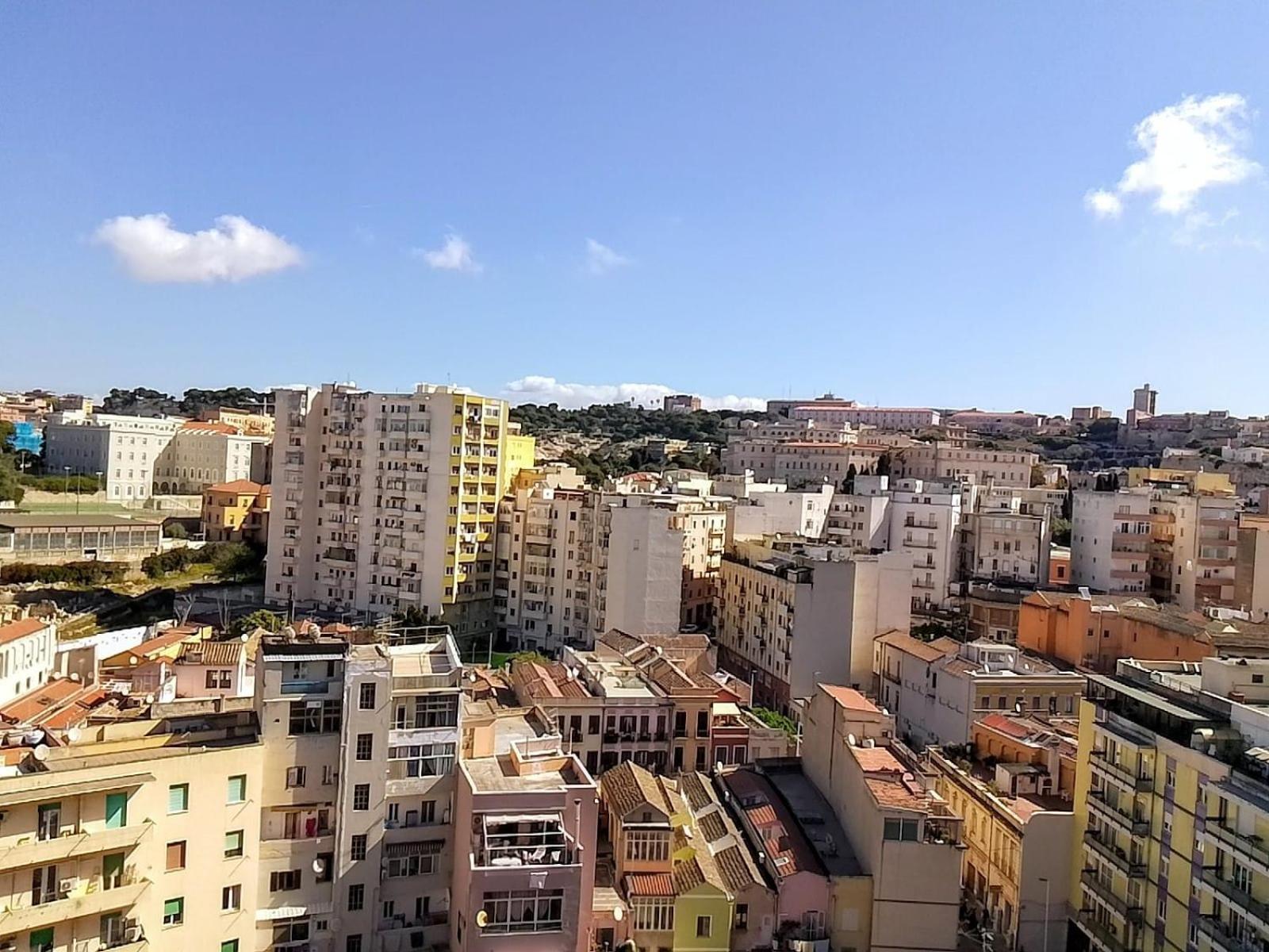 Appartamento Panoramico Cagliari, I Tre Grilli, Centro エクステリア 写真